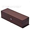 WATCH BOX | for 5 watches fine brown wood leather interior | ref. L11B35H9-5 B