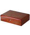 WATCH BOX | for 8 watches fine california red wood leather interior | ref. L23B33H9-8 RW
