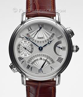 MAURICE LACROIX | Masterpiece Double Rtrograde | Ref. MP 7018 - SS001 - 110