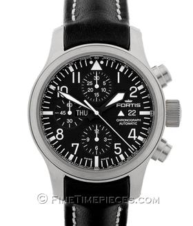 FORTIS | B-42 Flieger Day-Date Chronograph | Ref. 656.10.11L.01