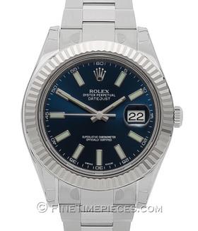 ROLEX | Oyster Perpetual Datejust II Stahl/Weigold LC 100 | Ref. 116334