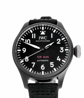 IWC | Groe Fliegeruhr Big Pilots Watch 43 Top Gun Keramik | Ref. IW329801